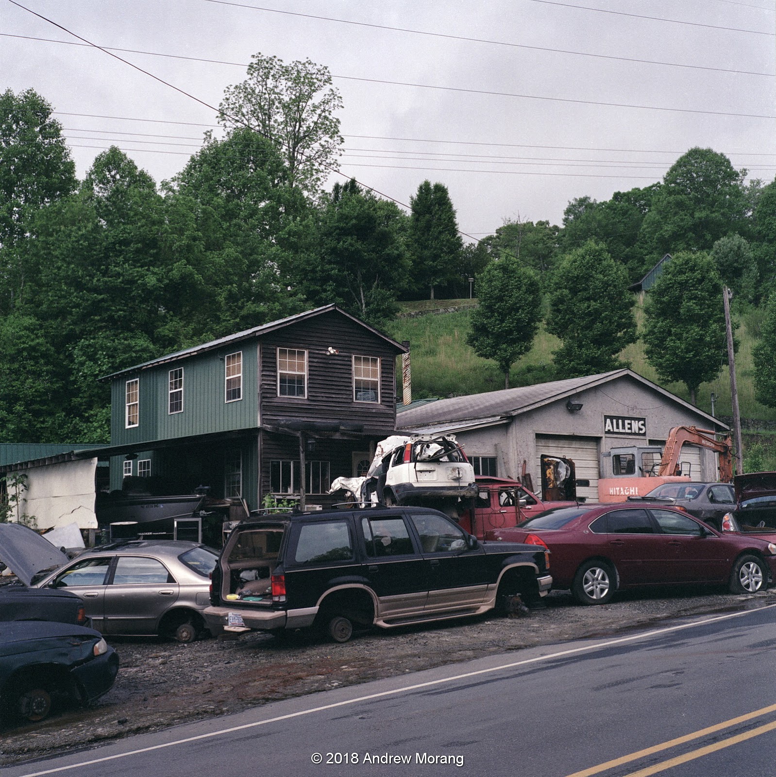 Urban Decay Rural Decay en route to Hot Springs, North Carolina