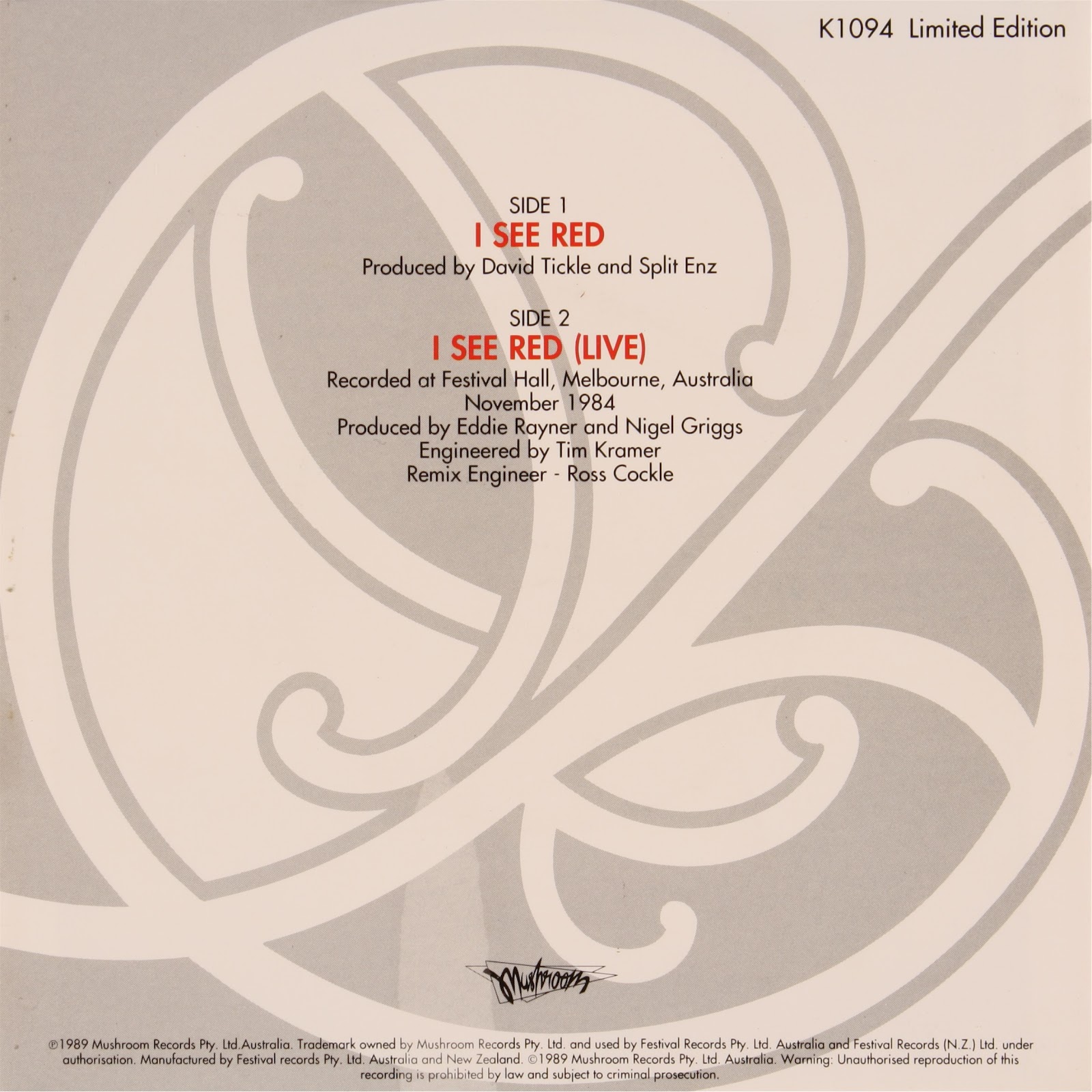 New Zealand Musiceum Split Enz