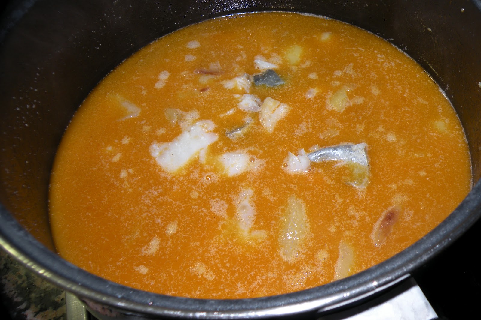 Potaje de garbanzos con espinacas y nacalao en la Comunidad de Cocina