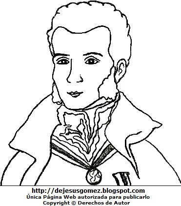 Pagina Educativa Madre Creativa Dibujo De Antonio Jose De Sucre