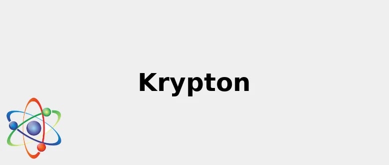 krypton element origin of name