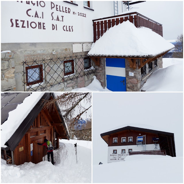 rifugio monte peller ciaspole