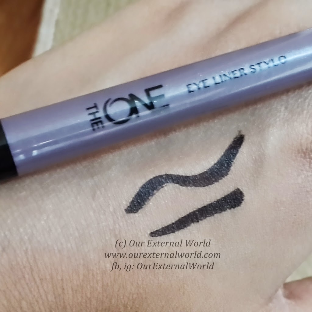 Oriflame TheOne Eye Liner Stylo Review & Swatch