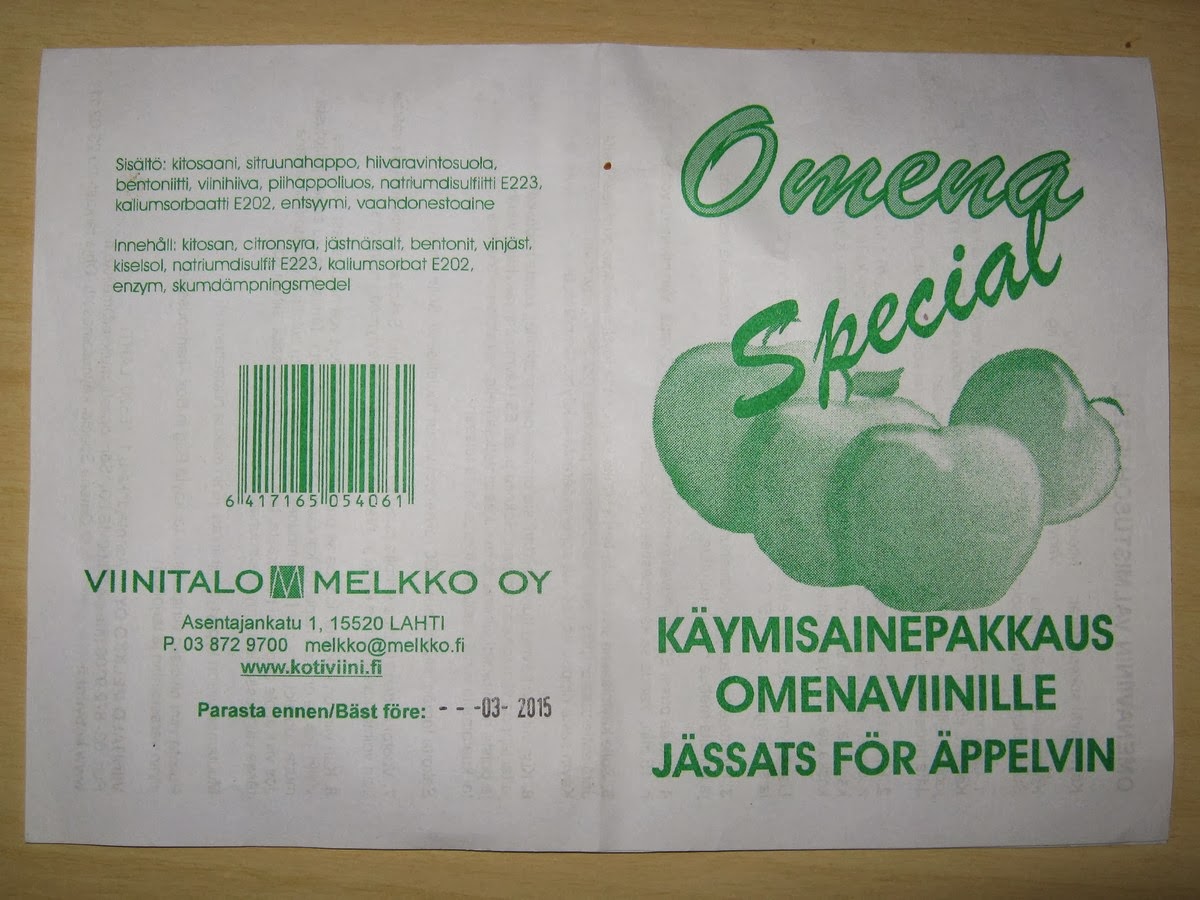 Omenaviini (Maaomena) - Kotiviiniblogi
