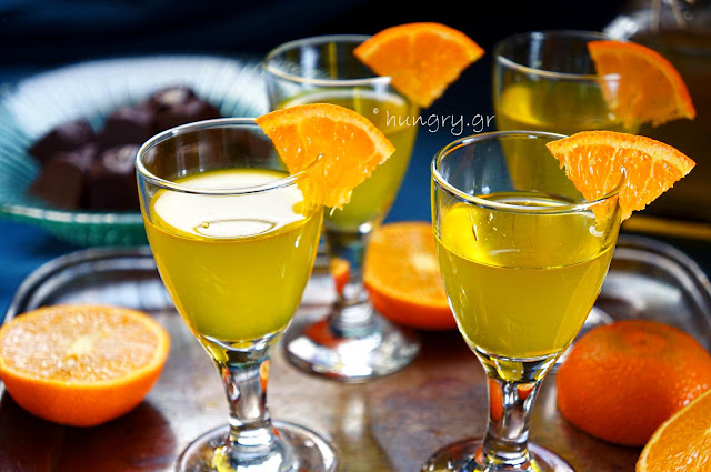 Homemade Mandarin Liqueur
