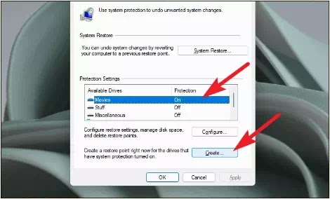 Cara Membuat System Restore Point di Windows 11 PC-4