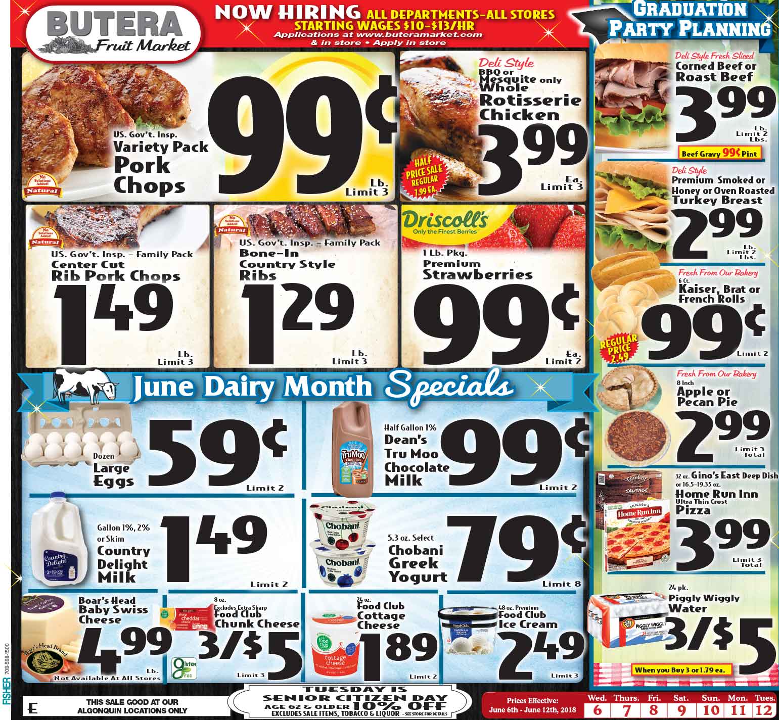 butera weekly ad june 6 12 2018 view weekly ad butera sales flyer
