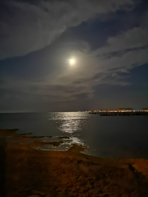 Luna de Julio sobre el Mar Menor...