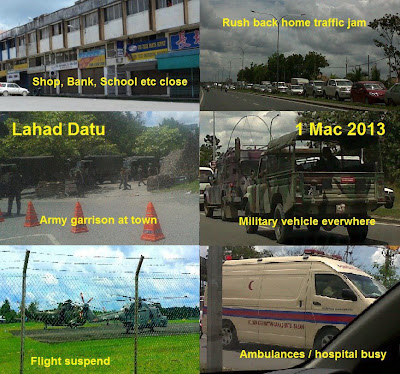 keadaan di lahad datu keadaan di lahad datu