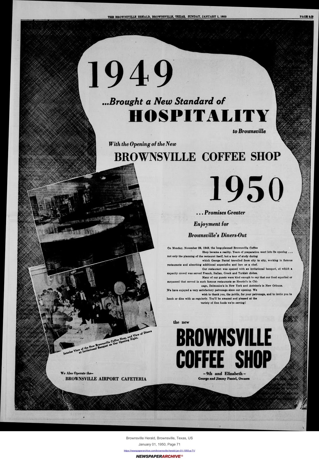 Brownsville Station 1949 Brownsville Coffee Shop reopens on E Elizabeth St