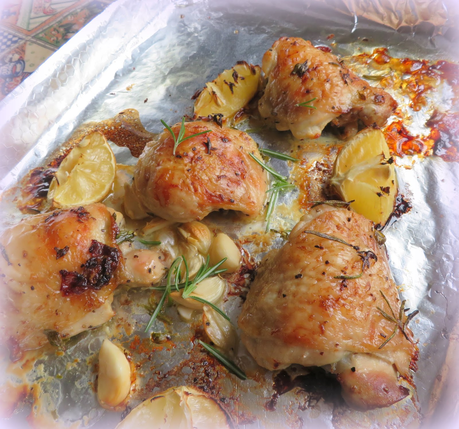Lemon & Herb Roasted Chicken Thighs The English Kitchen