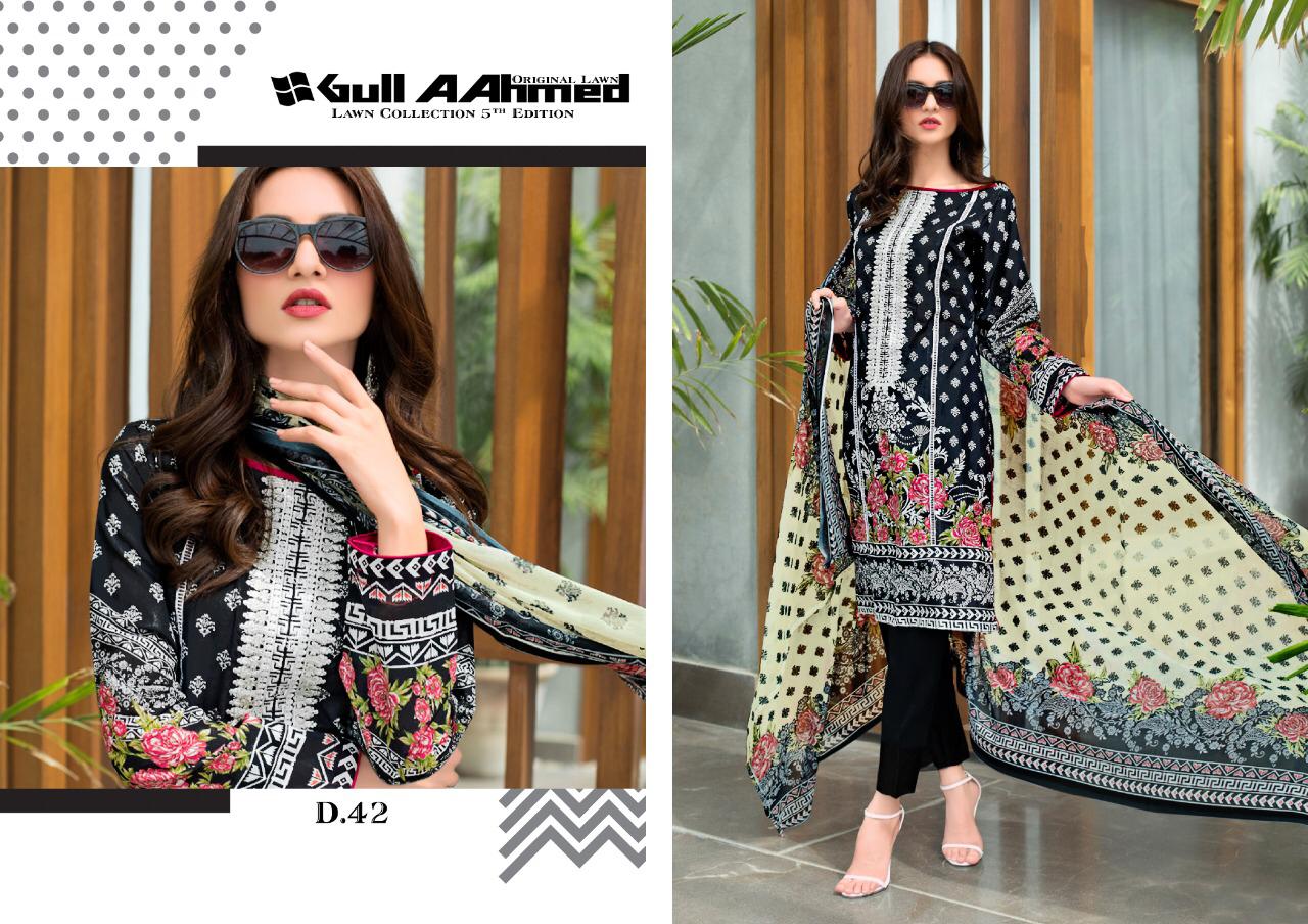 Gull A Ahmed Lawn collection vol 5 Pakistani Suits - Diwan Fashion