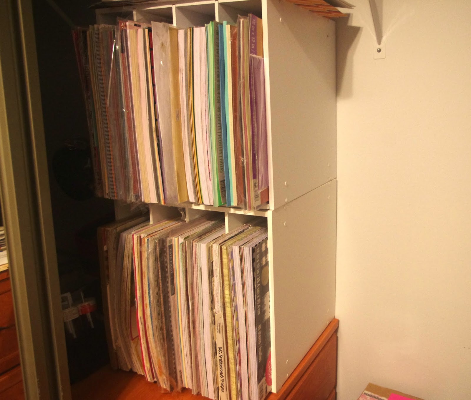 Handmade Cards By Helen Craft Room Organization Cardstock