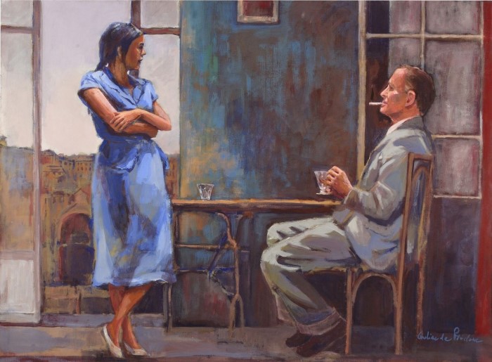 Французский художник. Caroline de Piedoue