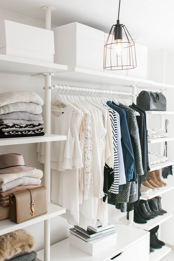 Storage Inspiration: 10 Perfectly Arranged Open Closets