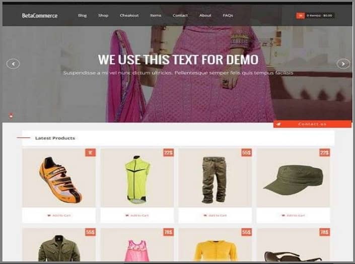Beta commerce blogger theme is a futuristic fast loading responsive ecommerce template. Beta commerce blogger theme
