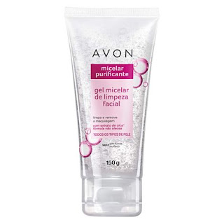 Gel Micelar de Limpeza Facial Avon Resenha dicas da tia