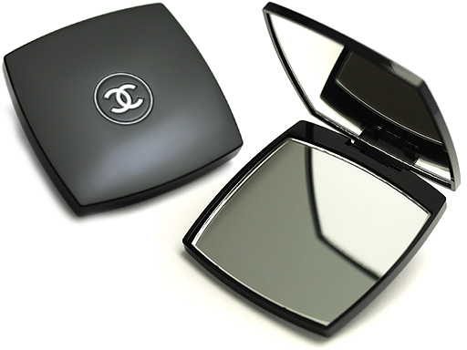 Madame Covet's Style Boutique: Black And White Chanel Mirror Compact