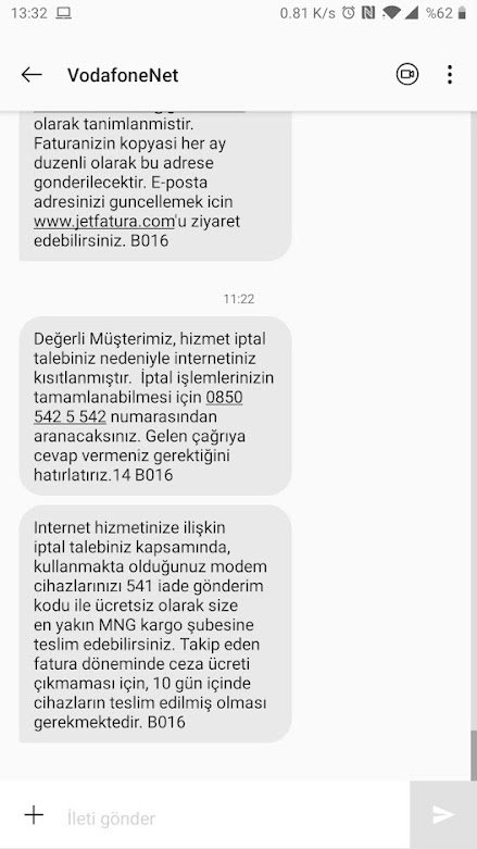 vodafone net turkiye nin en kotu internet hizmet saglayicisi