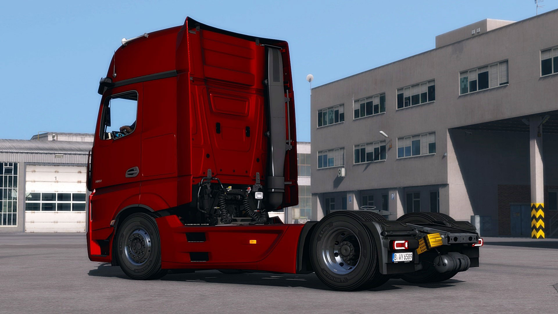 ETS 2 Mercedes Benz Actros MP5 Modu (1.39)