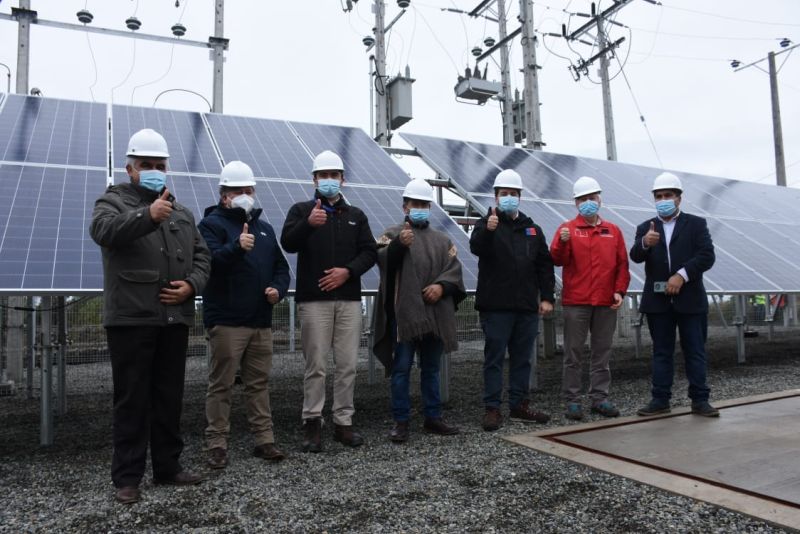 Inauguran proyecto de electrificación en la aislada Isla Chaullín
