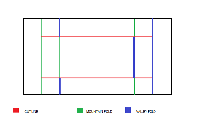 shutter fold template