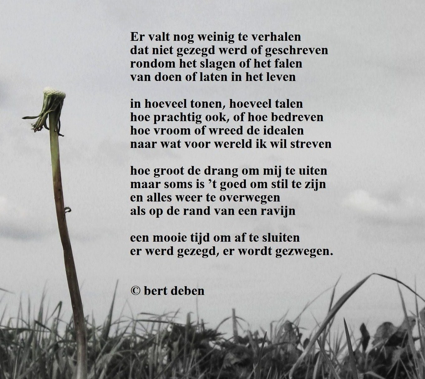 leven in poëzie Een mooie tijd om af te sluiten leven in poëzie Een mooie tijd om af te sluiten