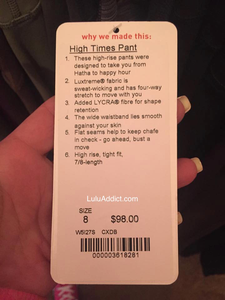 keystone lululemon address labels