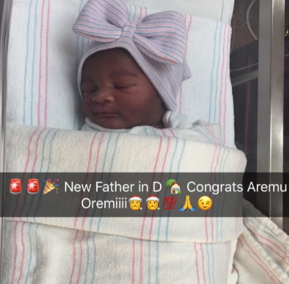 aremu afolayan baby girl