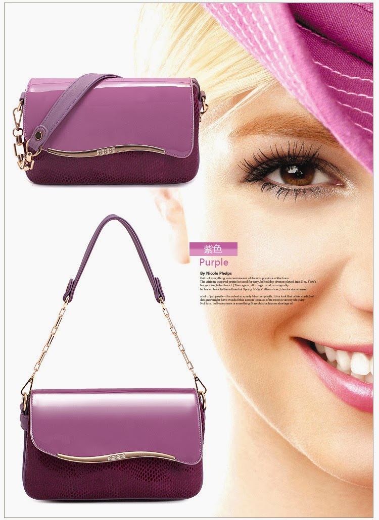 YOYOO BOX FASHION STYLE SHOPPING MALAYSIA YoYOo ELEGANT PATENT LEATHER BAG