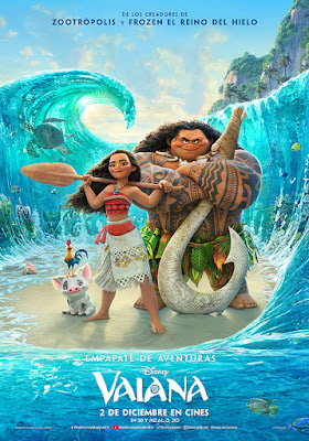 VAIANA (Moana) - Poster español de la pelicula