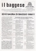 Ed è.. SAGRA DI BAGGIO 1988!