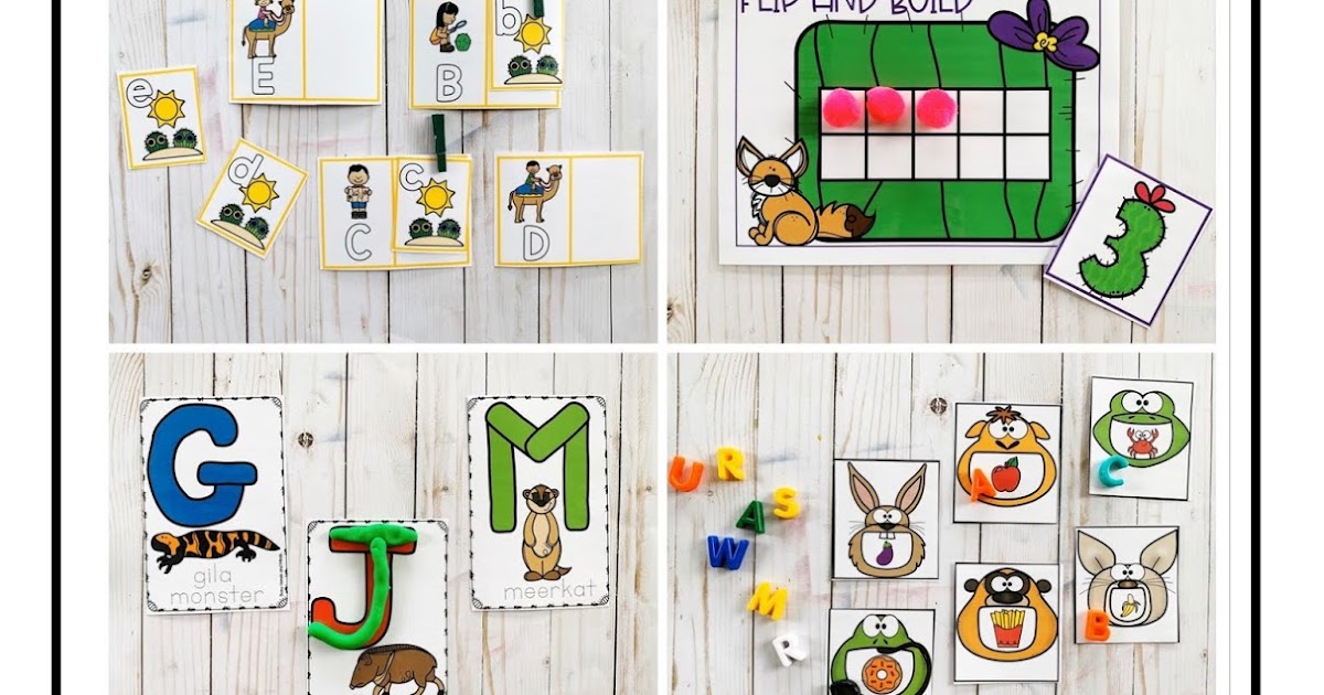 Desert Preschool Theme | Busy Hands and Minds