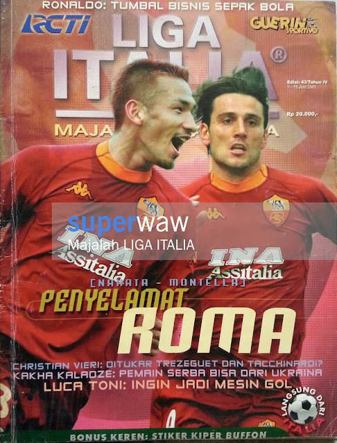 Majalah Liga Italia Nakata-Montella Penyelamat Roma