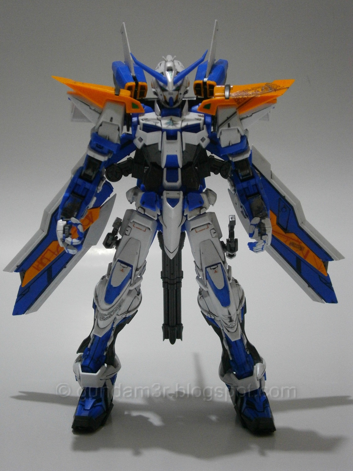Gundam Astray Blue Frame Second Revise MG Review Part 4 - Gundam3R