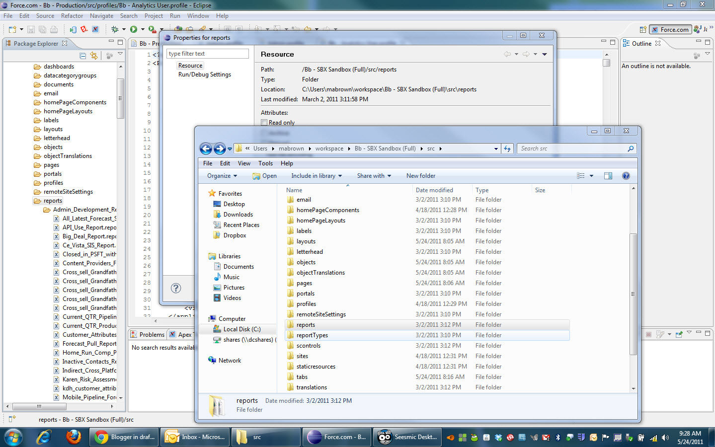 Just Your Average Salesforce Admins Mass moving Reports from one
