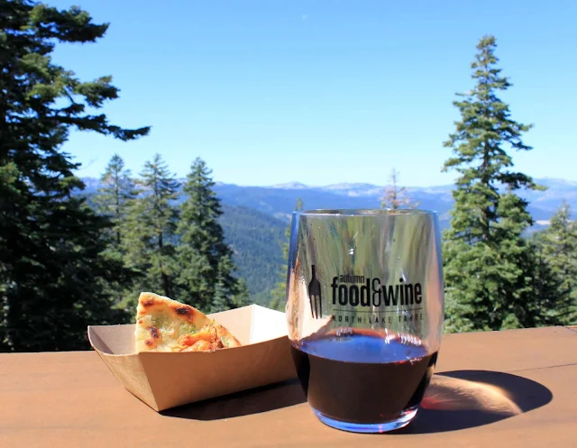 Wine with a view in Lake Tahoe