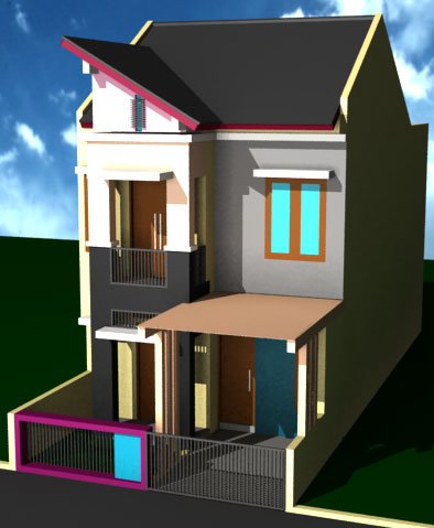 Tips Desain Lantai on Desain Rumah Minimalis 2 Lantai   Rumah Minimalis Idaman Modern 2011
