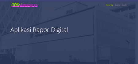 Tampilan Beranda Aplikasi ARD Versi 2 Tampilan Beranda Aplikasi ARD Versi 2
