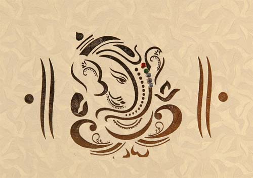 Ganesha Picture On Hindu Wedding Cards Reason Hindu Blog