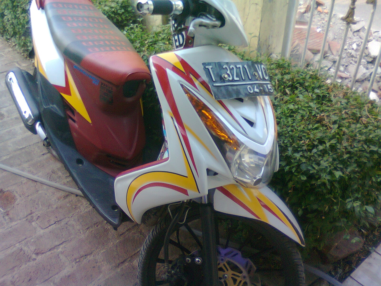 MODIF EX Mio Soul Velg 17