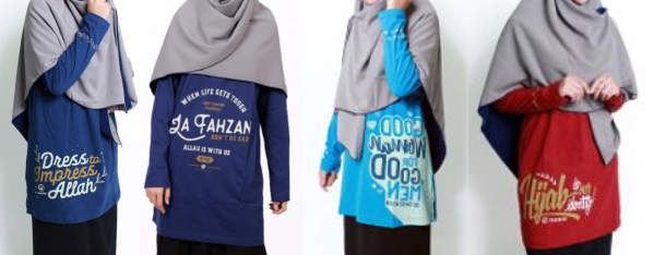 Custom & Sablon Baju Dress Kaos T-Shirt Wanita Short & Long Sleeve 