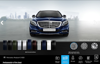 Màu ngoại thất Mercedes Maybach S600 2016 Mercedes Maybach S600 2016 màu Xanh Cavansite 890
