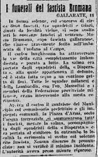 IL POPOLO QUOTIDIANO  DI BERGAMO DEL 11 SETTEMBRE 1922