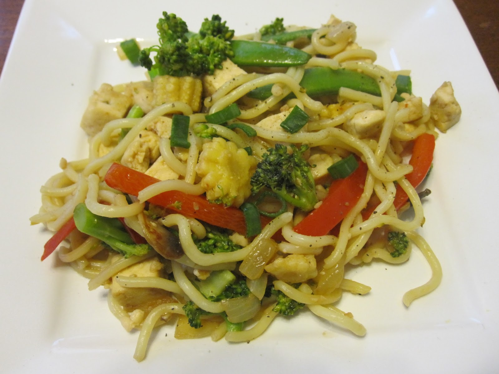 Tofu Drunken Noodles