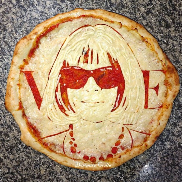 anna wintour, vogue, pizza