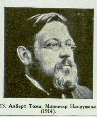 Albert Thomas, minister de l'armement.