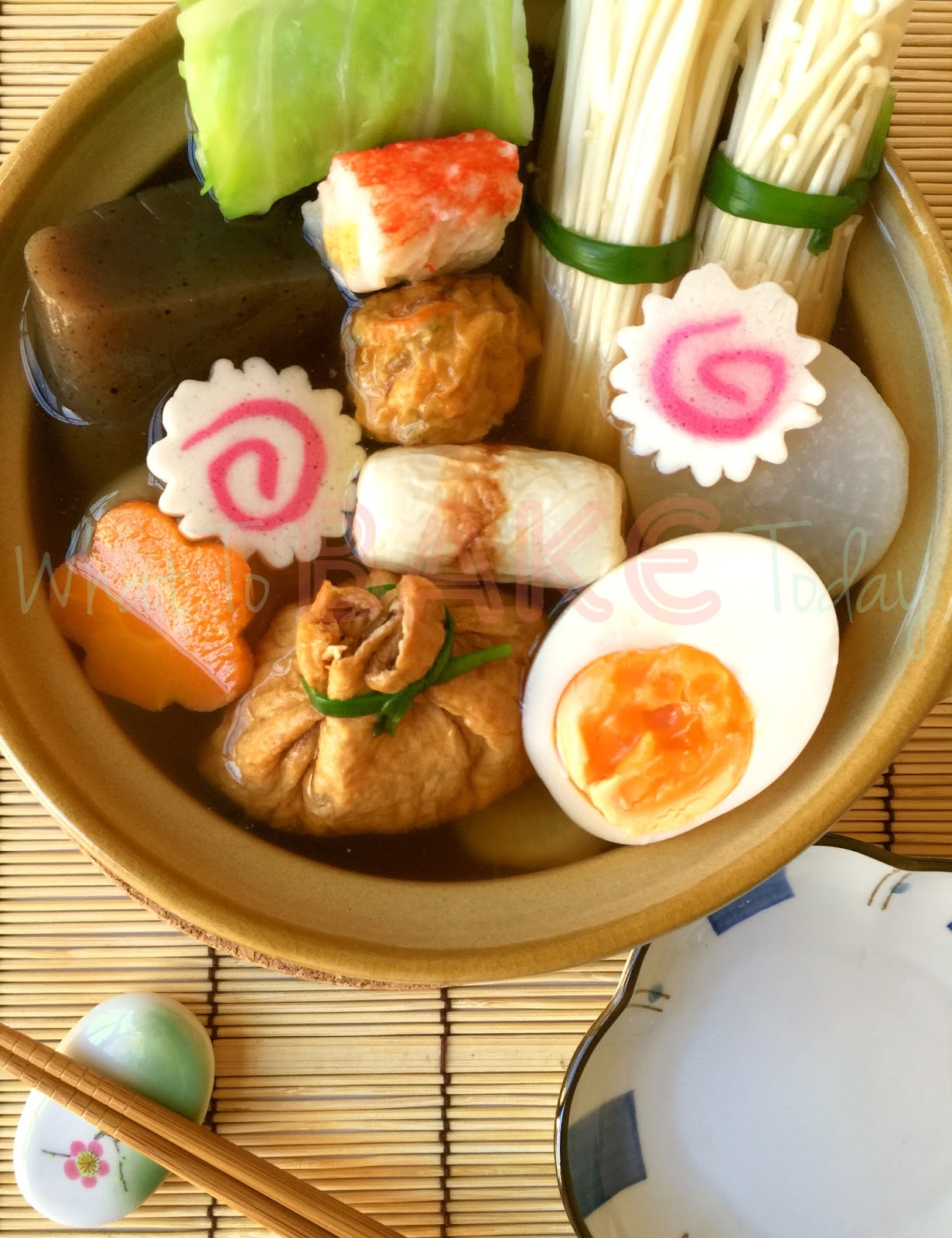 Oden 🍢 season. It's suddenly cold 🥶 in Tokyo. The oden hot pot