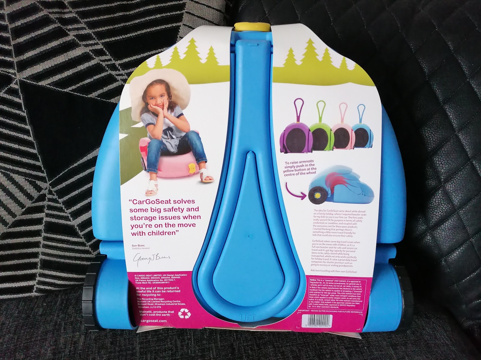 It's A Family Adventure! CarGoSeat The 2in1 Booster Seat and