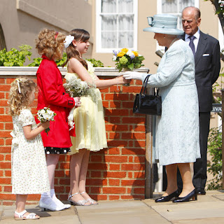Celebrity Easter  with Queen Elizbeth & Prince Phillip